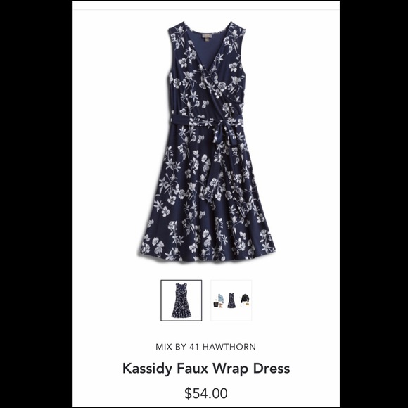 Kassidy Faux Wrap Dress - Picture 3 of 3